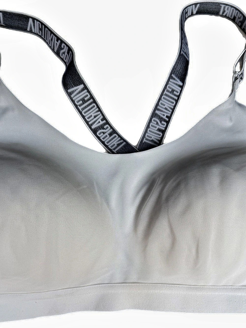 Victoria's Secret Sport White Sports Bra 36C/C80 Like New